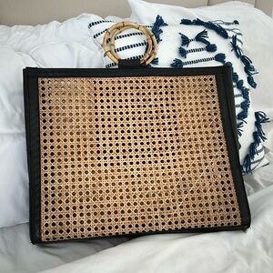 Rattan Purse